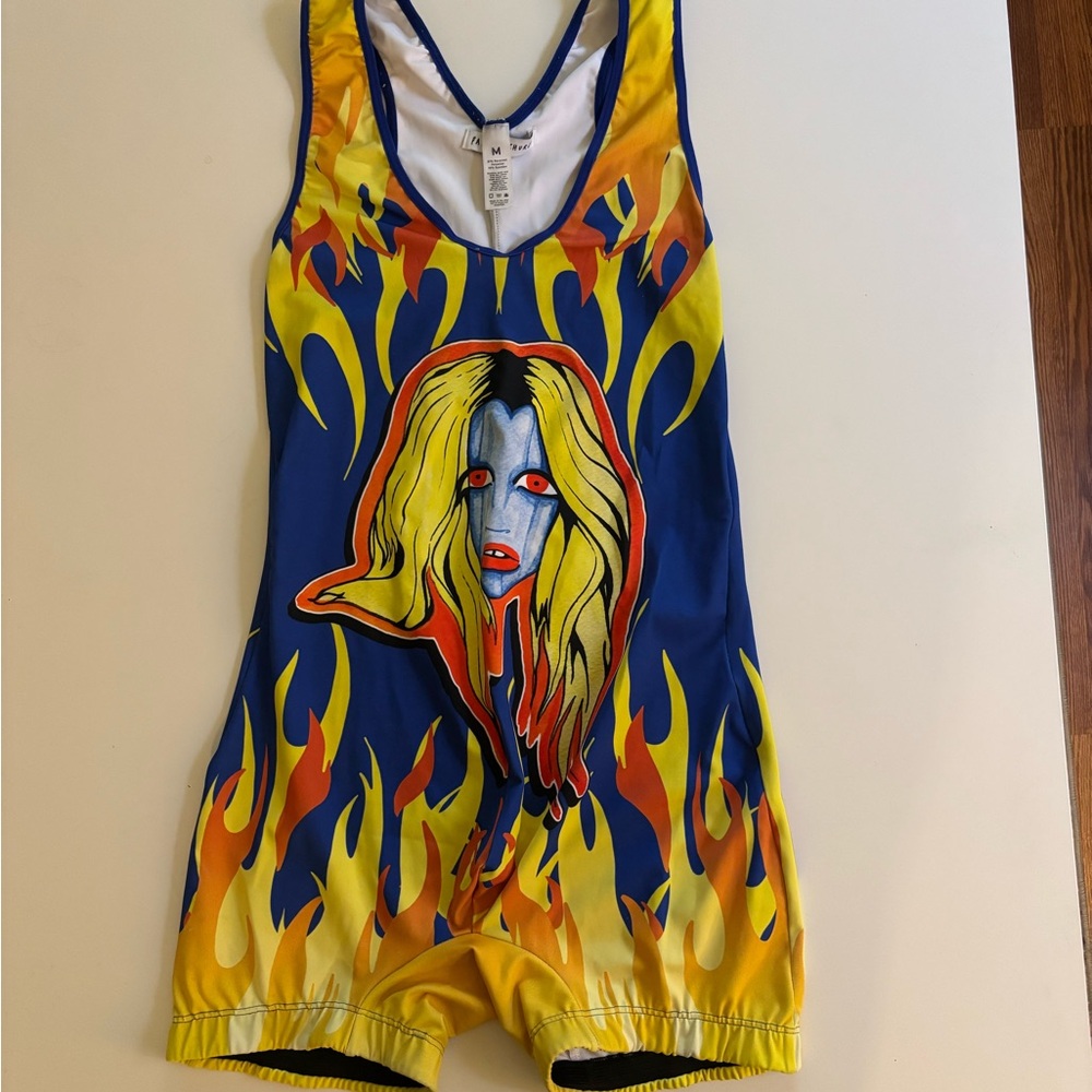 Patrick Church - “Venus” Motif Fire Island Wrestling Bodysuit